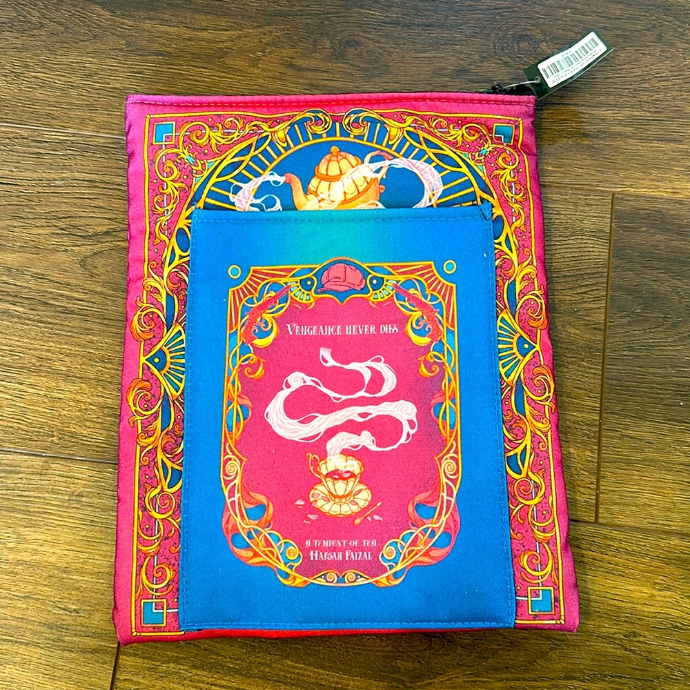 A Tempest of Tea book sleeve by FairyLoot March 2024 box